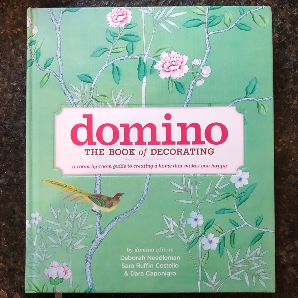 “Domino: the book of decorating” coffee table book